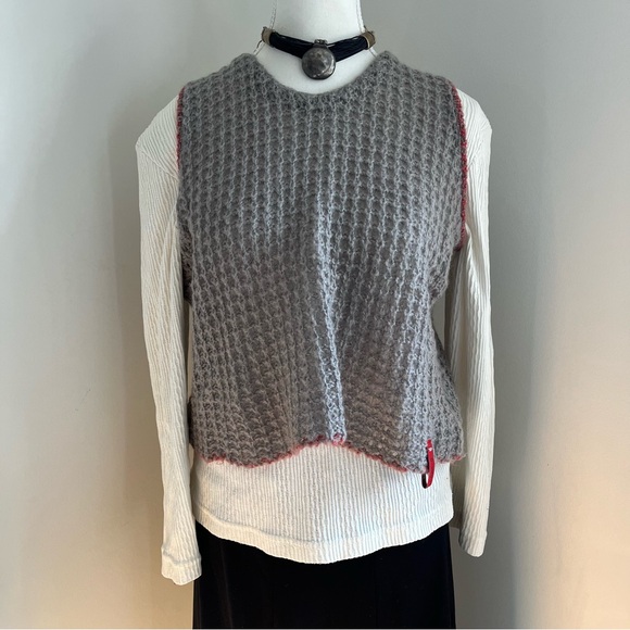 Vintage Diesel Knit Sweater Vest - Picture 1 of 7